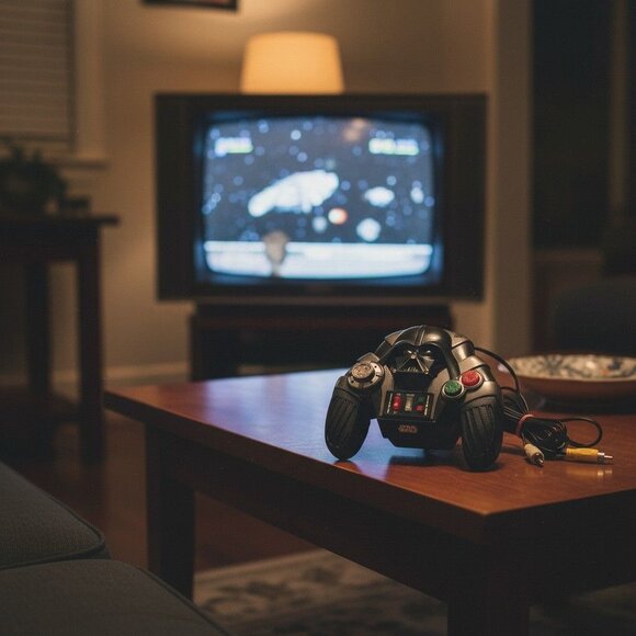 Star Wars Darth Vader Plug & Play TV Game Controller By Jakks Pacific - Picture 2 of 6